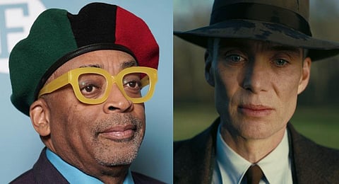 Veteran filmmaker Spike Lee; A still from the Cillian Murphy starrer 'Oppenheimer'.