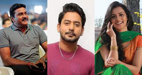 Sunil, Prajwal Devaraj and Sruthi Hariharan.