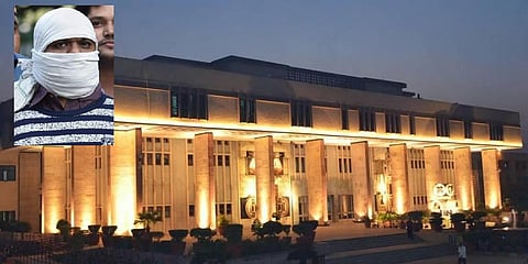 Image of Delhi High Court, (inset) Ariz Khan