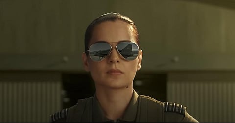 Kangana Ranaut in ‘Tejas’ (Photo | YouTube)