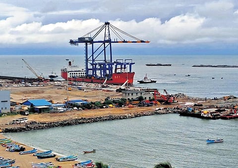 The ship started its journey from Shanghai Port on August 31 and went straight to Mundra Port in Gujarat before leaving for Vizhinjam | Express