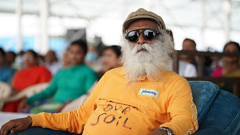 Sadhguru Jaggi Vasudev, the founder of Isha Foundation,