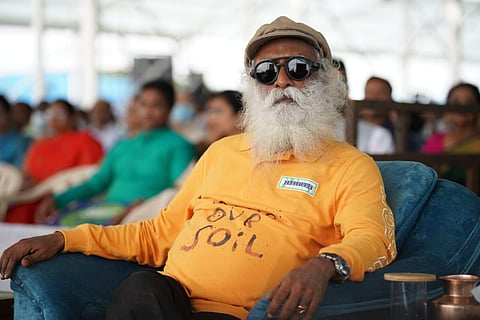 Sadhguru Jaggi Vasudev.
