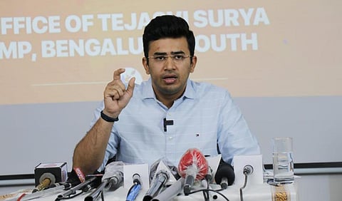 Tejasvi’s visit exposes gaps between Telangana BJYM leaders