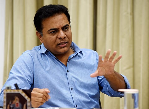 BRS working president KT Rama Rao. (File photo)
