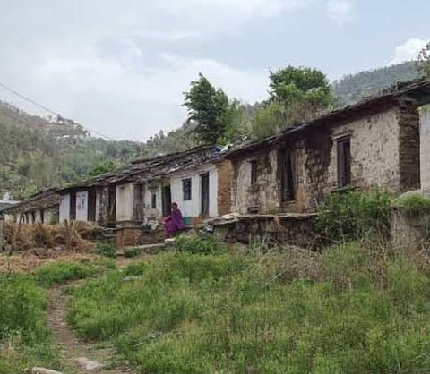 The roads will be built under the central government’s Vibrant Village Scheme. (Photo | Express)