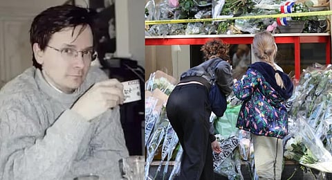 Classes will pause for a minute of silence at 2:00 pm (1200 GMT) to remember French teacher Dominique Bernard, 57. He was stabbed to death at the school in Arras. (AFP)