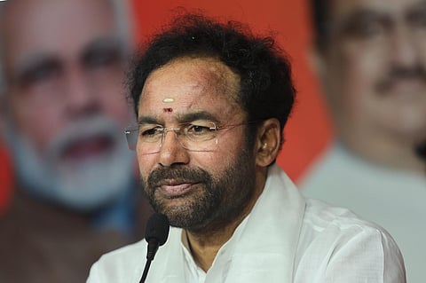 Telangana BJP president and Union Minister G Kishan Reddy. (File photo)
