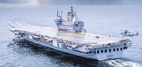 Navy plans for 3rd aircraft carrier on course
