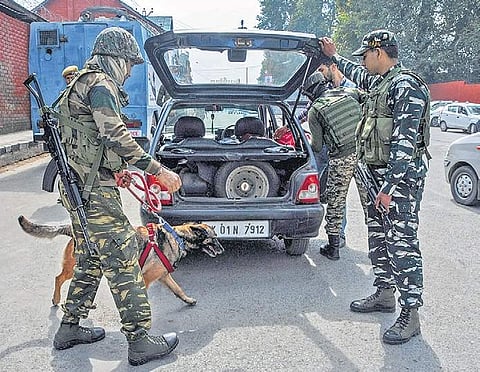 State police often take the lead in anti-militancy operations which make them a target for militants, said senior police officers (File Photo | PTI)