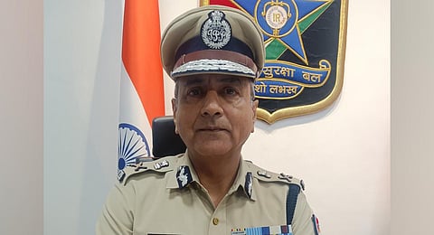 Director General of Railway Protection Force (RPF), Manoj Yadava. (Photo | Express)