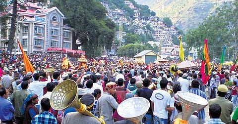 A glimpse from the Kullu Dussehra. (Photo | Express)