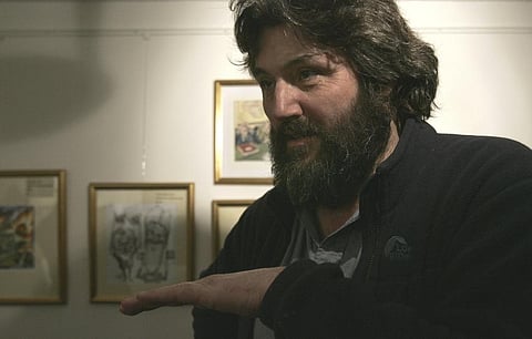 Veteran cartoonist with The Guardian newspaper Steve Bell (Photo | AP)