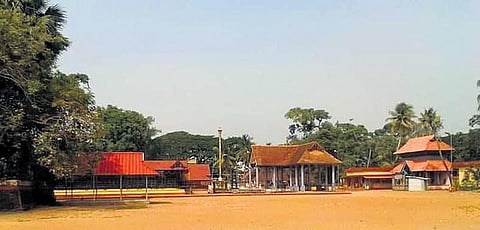 Karthyayani Devi temple and ground that was the venue of one of the longest public speeches of Mahatma Gandhi on January 18, 1937 | File pic