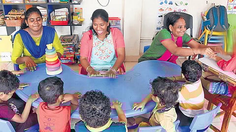 A special education classes for children with learning disabilities. Image used for representational purpose.