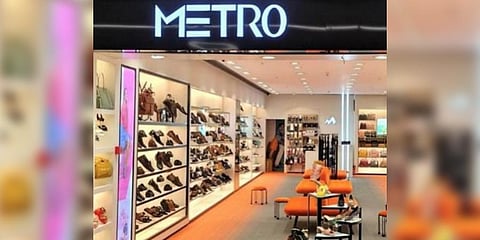 Image of a 'Metro' footwear outlet for representational purposes.