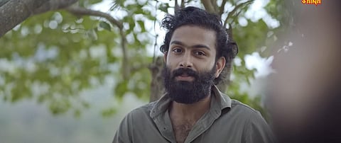 YouTube screengrab from the trailer of 'Ennivar' starring Sarjano Khalid.