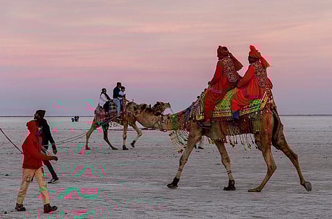 Dhordo is a small village which is the main centre of 'Rann Utsav'. (Photo | Flickr)