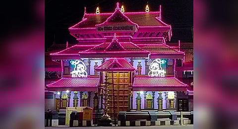 Thiruvambady temple in Thrissur