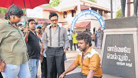 Almost a decade later, Karthik is back with the sequel to what should have been his debut.