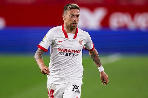 Gomez tested positive last October while playing for Sevilla. (Photo | AP)