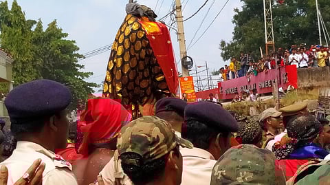 The auspicious Chatar Yatra