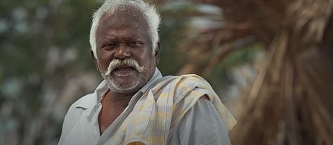 YouTube screengrab from the trailer of 'Kida' starring Poo Ramu who plays a doting grandfather.
