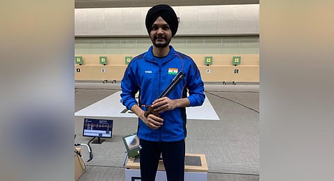 22-year-old pistol shooter Sarabjot Singh claims Olympic quota