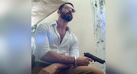 Shahid Kapoor in 'Deva'.