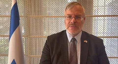 Israel's ambassador to India Naor Gilon. (Photo | X)