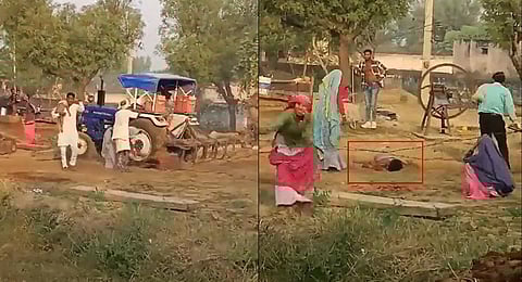 Screengrab of the viral video.