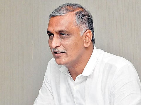 Telangana Finance minister T Harish Rao. (Photo | Express)