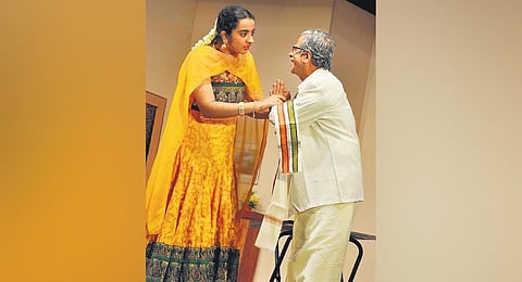 Belonging to the legacy of veteran theatre artist RS Manohar, the stage is where Sruuthi’s heart lies.