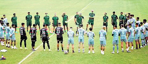 Kerala Blasters in practise | T P SOORAJ