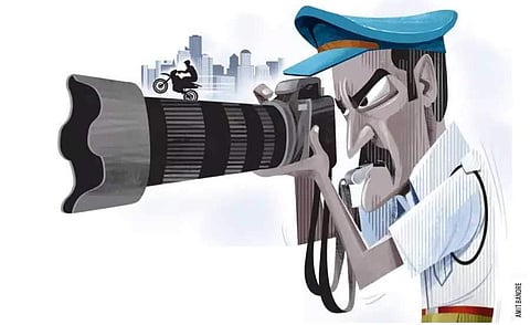 Traffic violations (Express illustrations)