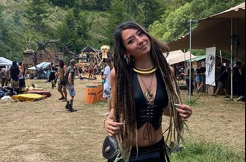 Shani Luk was believed to be among 200 people Hamas abducted after the raids in Israel | Image tweeted by Israel