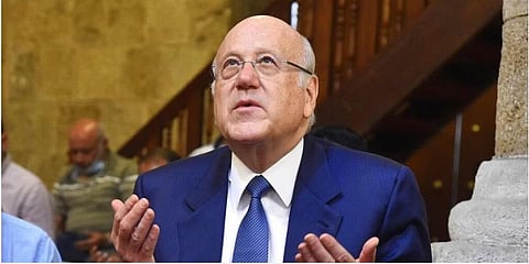 Lebanon's caretaker prime minister Najib Mikati | AP