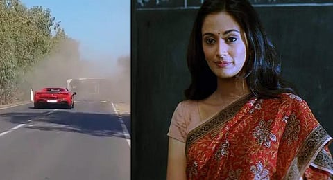 Gayatri Joshi and her husband Vivek Oberoi were reportedly unharmed in the deadly accident. (Videograbs)