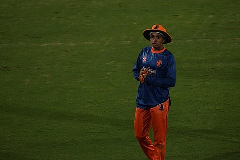 Dutch cricketer Shariz Ahmad. (Photo | Vinay Madapu, EPS)