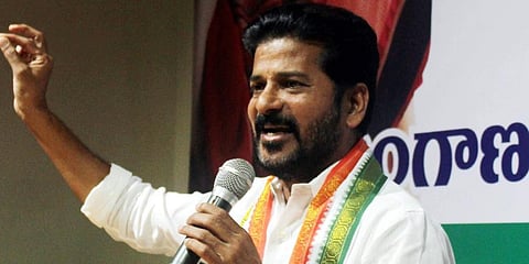 TPCC chief A Revanth Reddy. (File photo)