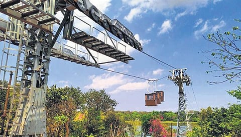 The ropeway at Nandankanan Zoo I Express