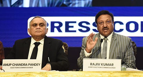 EC announces poll schedule for MP, Mizoram, Chhattisgarh, Rajasthan, Telangana