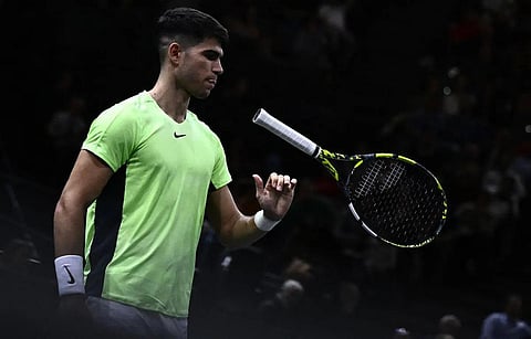 Spain's Carlos Alcaraz. (Photo | AFP)