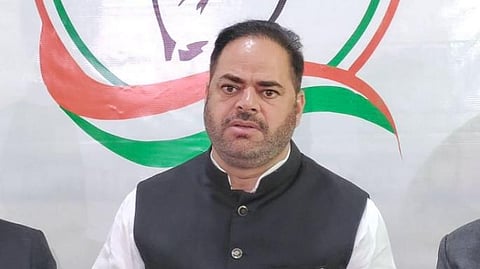Jammu and Kashmir Congress chief Vikar Rasool Wani. ( File photo)
