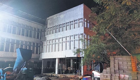 The under-construction integrated command and control centre | B P Deepu