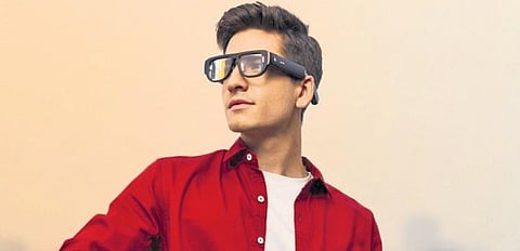 The future of work is here and it is pocket-sized, multi-screened and brimming with AI-powered smartness.