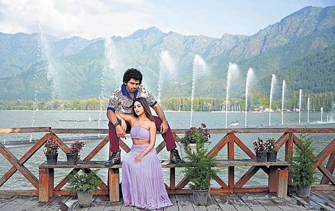 A still from the movie Japan.