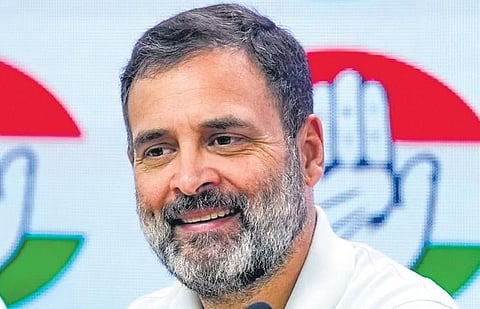 Rahul raises ‘stealing’ of Congress government in MP in ’20