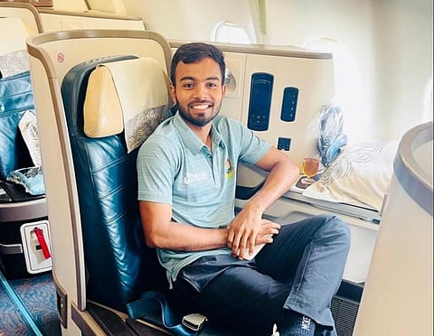 The 22-year-old Hridoy smashed 74 runs from 79 balls (Image | Tawhid Hridoy/Facebook)