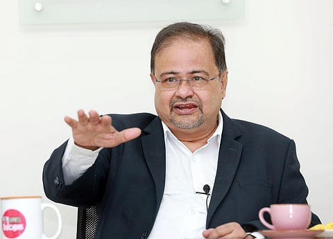 Debashis Chatterjee, Director, IIM Kozhikode. (Photo | T P Sooraj)